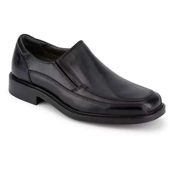 Dockers Other - Dockers® Proposal Men's Leather Slip-On Shoes Black 10 Medium NIB Padded Footbed